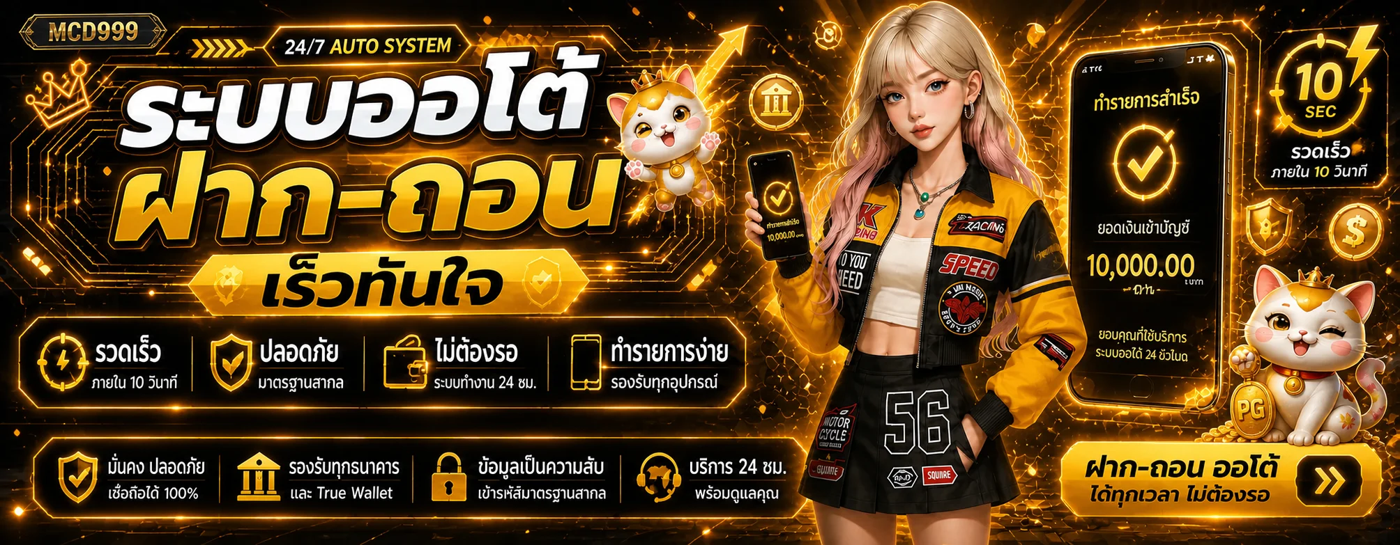 MCD999 สล็อตเว็บตรง | ทางเข้า MCD999 และเกม PG